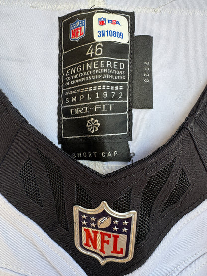 Milton Williams GAME WORN💪09/06/2024 Philadelphia Eagles🦅Nike NFL Jersey👕vs. Green Bay Packers matchup in São Paulo, Brazil
