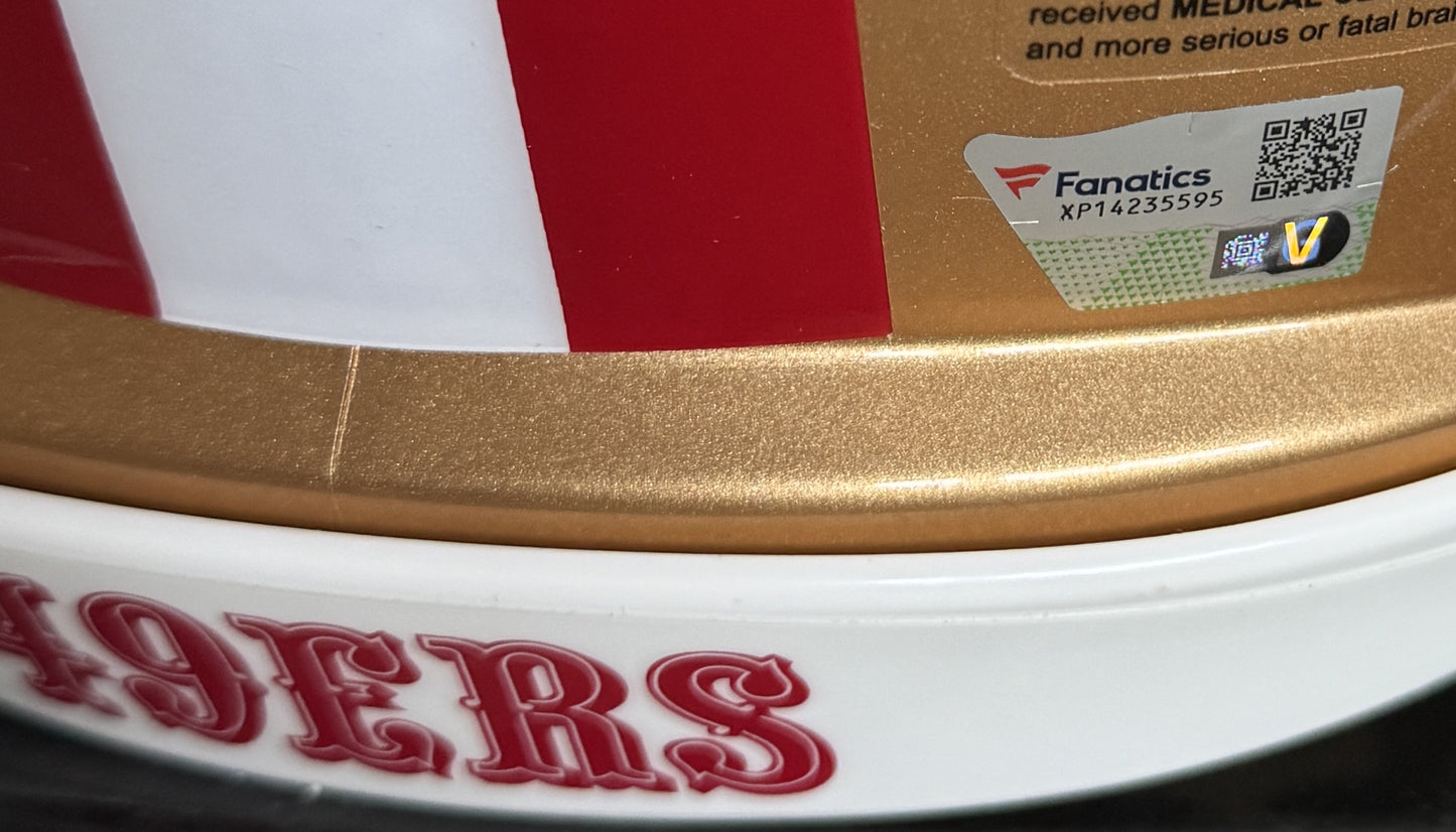 Brock Purdy Signed✍️San Francisco 49ers Full-Size Authentic On-Field NFL Speed Helmet