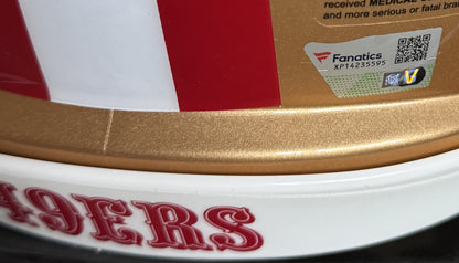 Brock Purdy Signed✍️San Francisco 49ers Full-Size Authentic On-Field NFL Speed Helmet