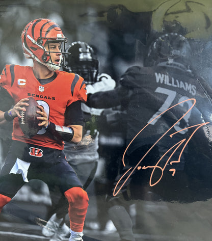 Joe Burrow Signed✍️16" x 20" Cincinnati Bengals NFL Photo📸Sports Memorabilia
