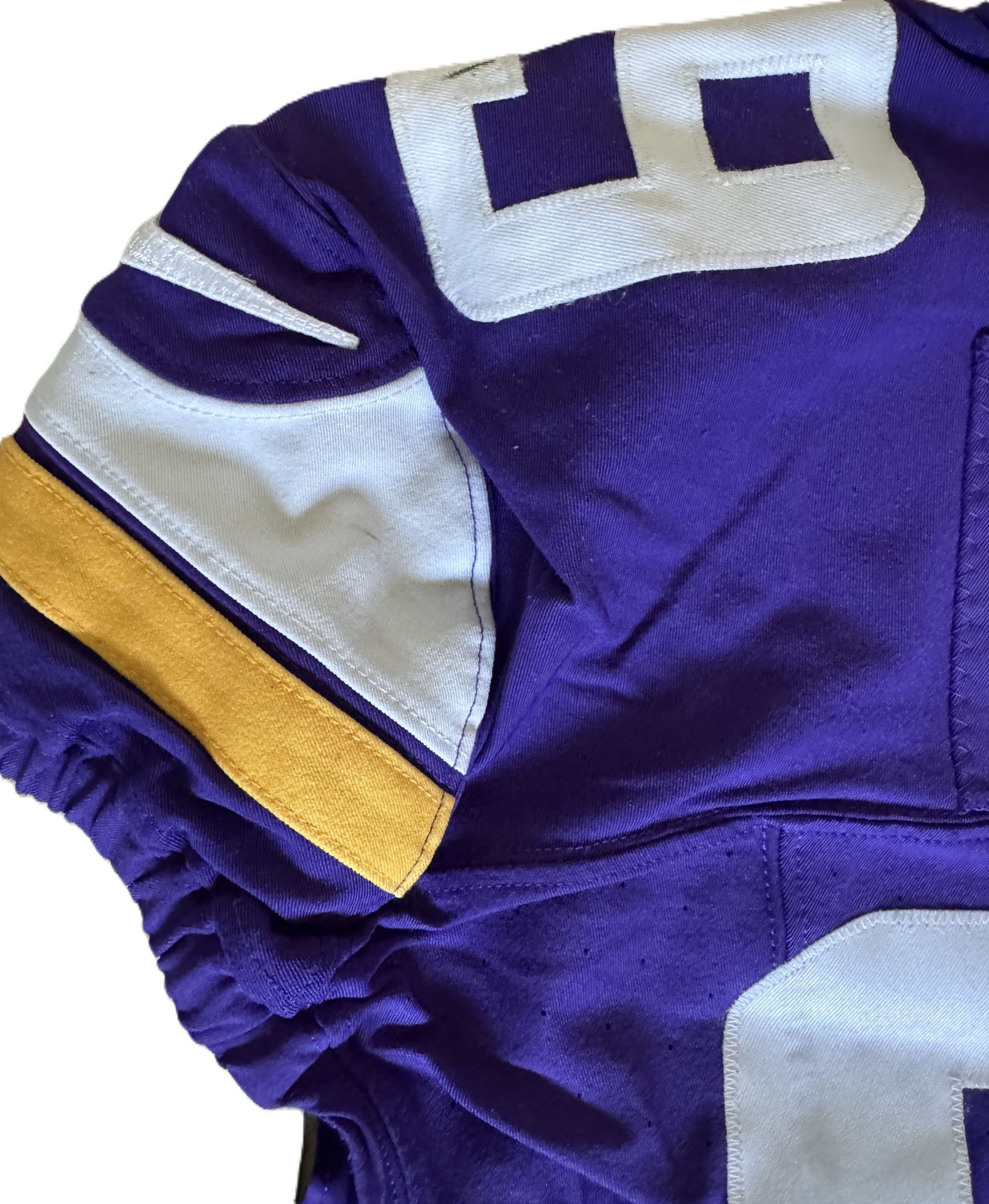 Dan Feeney GAME USED💪 10/06/24 Minnesota Vikings Nike NFL Jersey 👕 vs. New York Jets London Game ✅