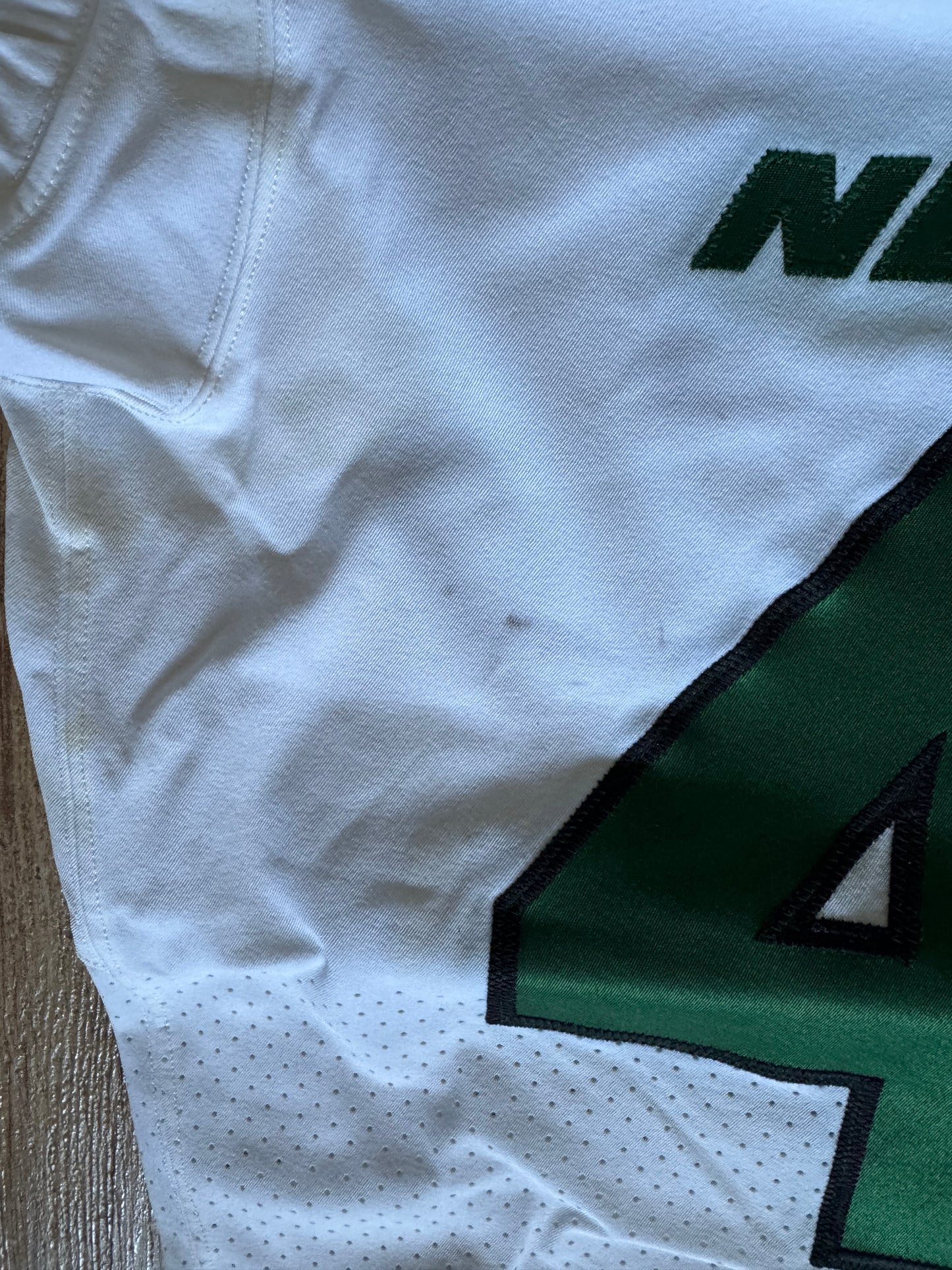 Thomas Hennessy GAME WORN 💪 10/24/21 PHOTO MATCHED 📸 New York Jets Nike NFL Jersey 👕vs. New England Patriots Includes PSA Authenticity🛡️