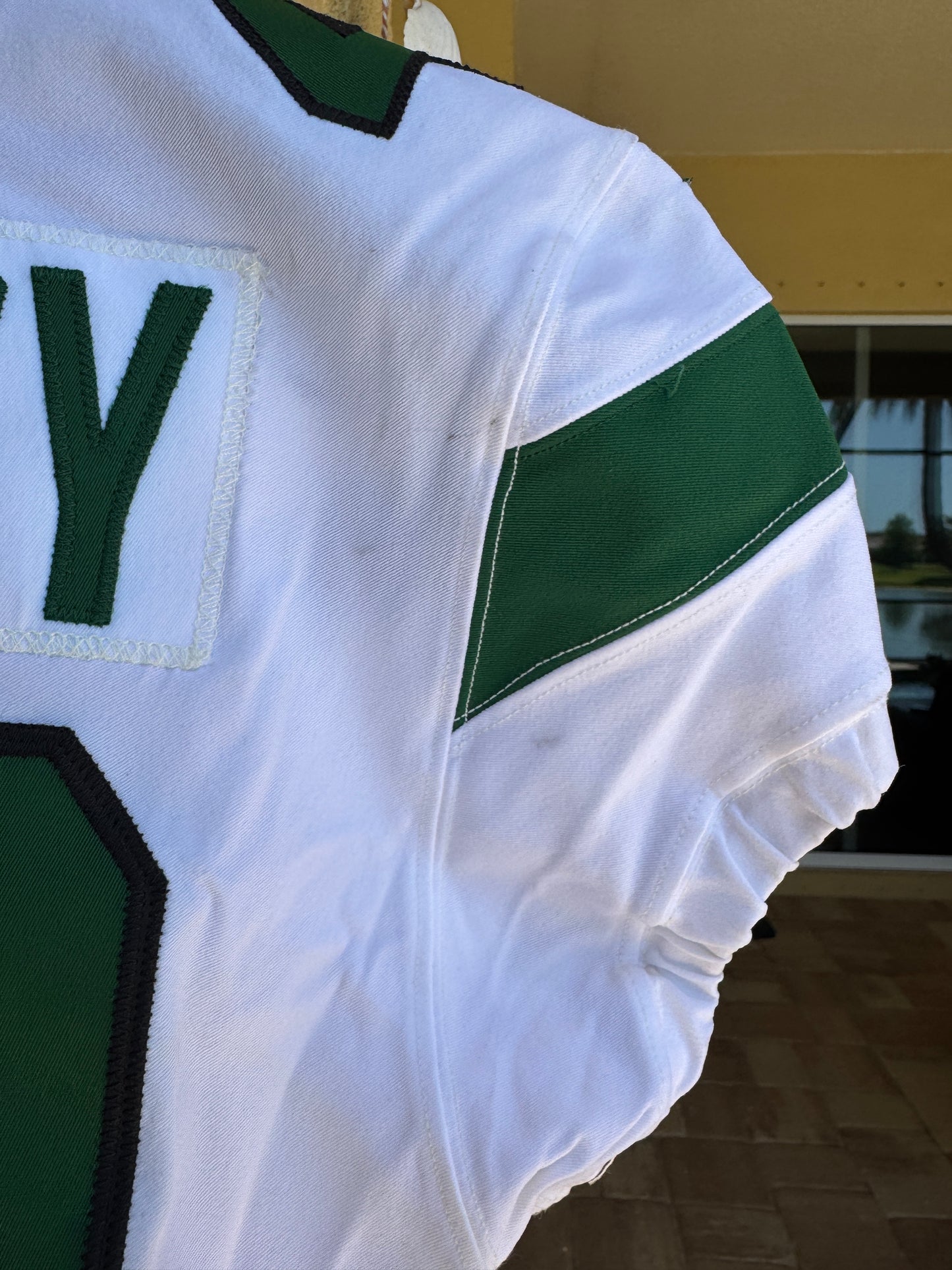 Thomas Hennessy GAME WORN 💪 10/24/21 PHOTO MATCHED 📸 New York Jets Nike NFL Jersey 👕vs. New England Patriots Includes PSA Authenticity🛡️