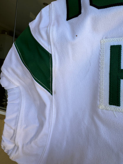 Thomas Hennessy GAME WORN 💪 10/24/21 PHOTO MATCHED 📸 New York Jets Nike NFL Jersey 👕vs. New England Patriots Includes PSA Authenticity🛡️