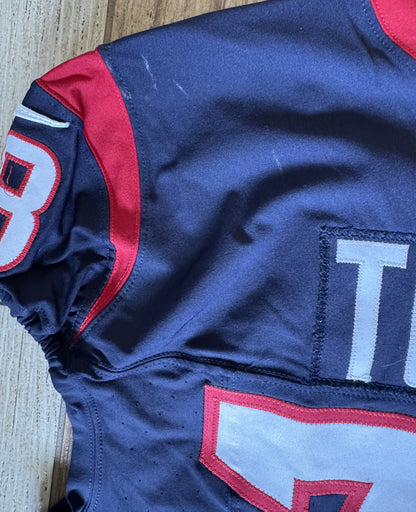 Laremy Tunsil GAME WORN 💪 10/15/2023 PHOTO MATCHED 📸 Houston Texans Nike NFL Jersey🎽 vs. New Orleans Saints (Crucial Catch Game)