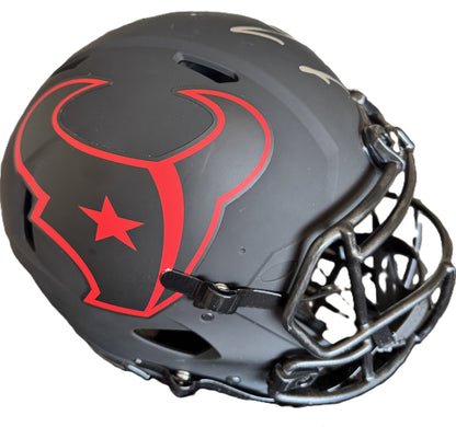Laremy Tunsil + Deshaun Watson Hand Signed ✍️ Houston Texans Full-Size Eclipse Helmet 💪 Also includes PSA Authenticity 🛡️