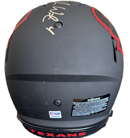 Laremy Tunsil + Deshaun Watson Hand Signed ✍️ Houston Texans Full-Size Eclipse Helmet 💪 Also includes PSA Authenticity 🛡️
