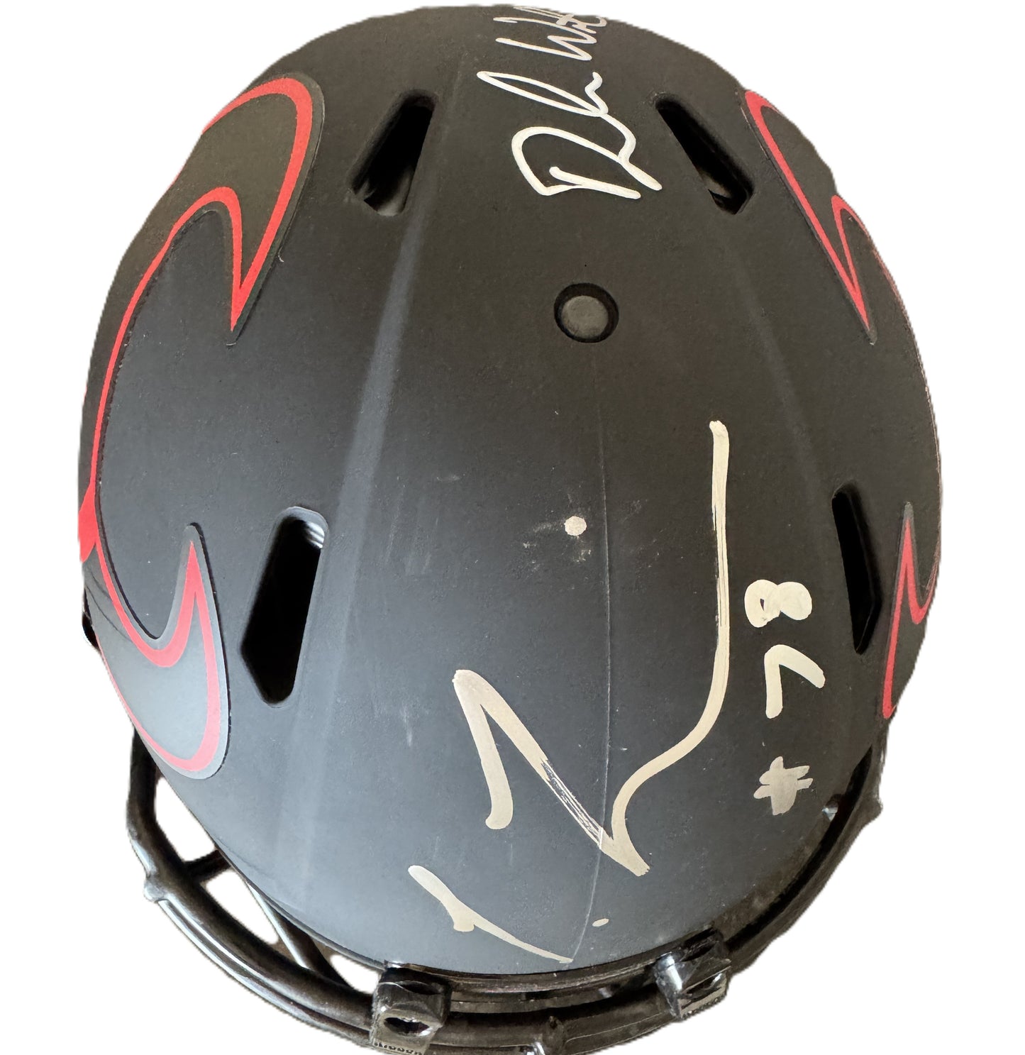 Laremy Tunsil + Deshaun Watson Hand Signed ✍️ Houston Texans Full-Size Eclipse Helmet 💪 Also includes PSA Authenticity 🛡️