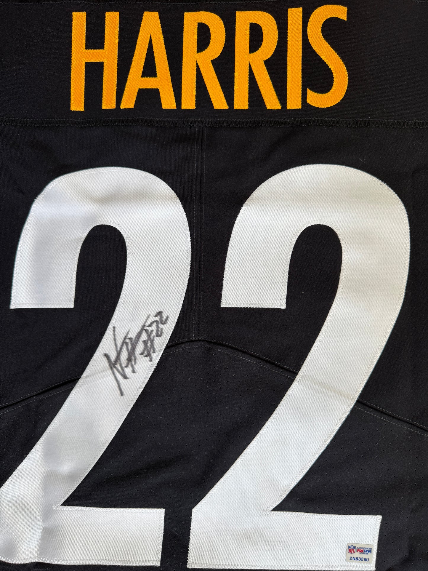 Najee Harris Signed ✍️ Pittsburgh Steelers Nike AUTHENTIC NFL Jersey - Rare 🖤💛