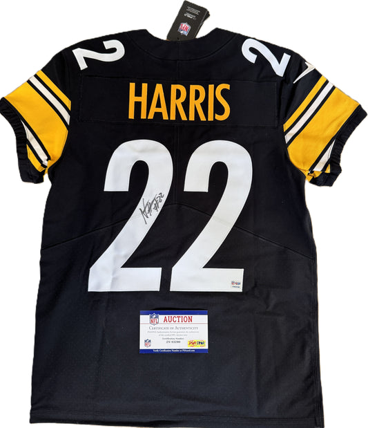 Najee Harris Signed ✍️ Pittsburgh Steelers Nike AUTHENTIC NFL Jersey - Rare 🖤💛
