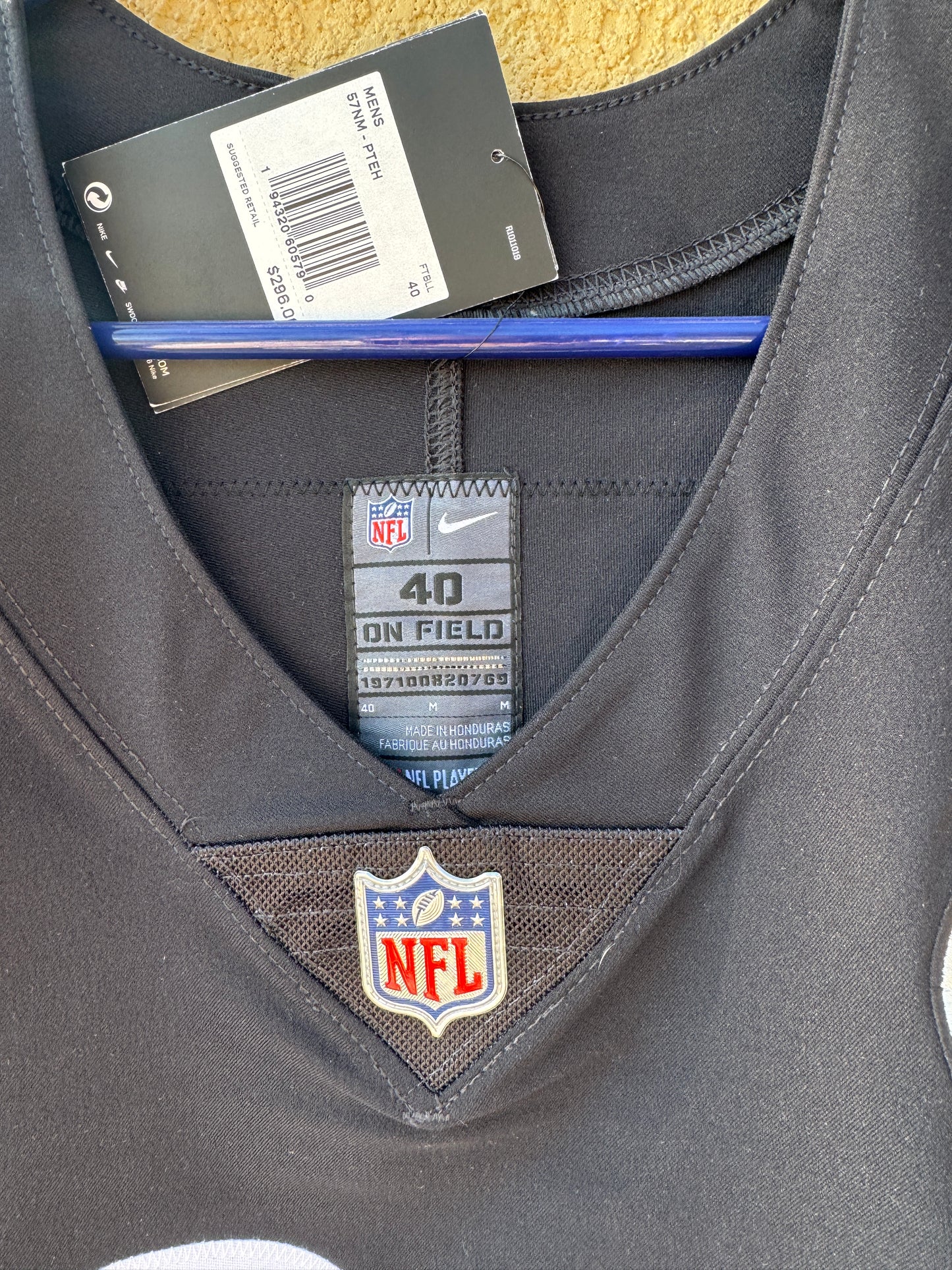Najee Harris Signed ✍️ Pittsburgh Steelers Nike AUTHENTIC NFL Jersey - Rare 🖤💛