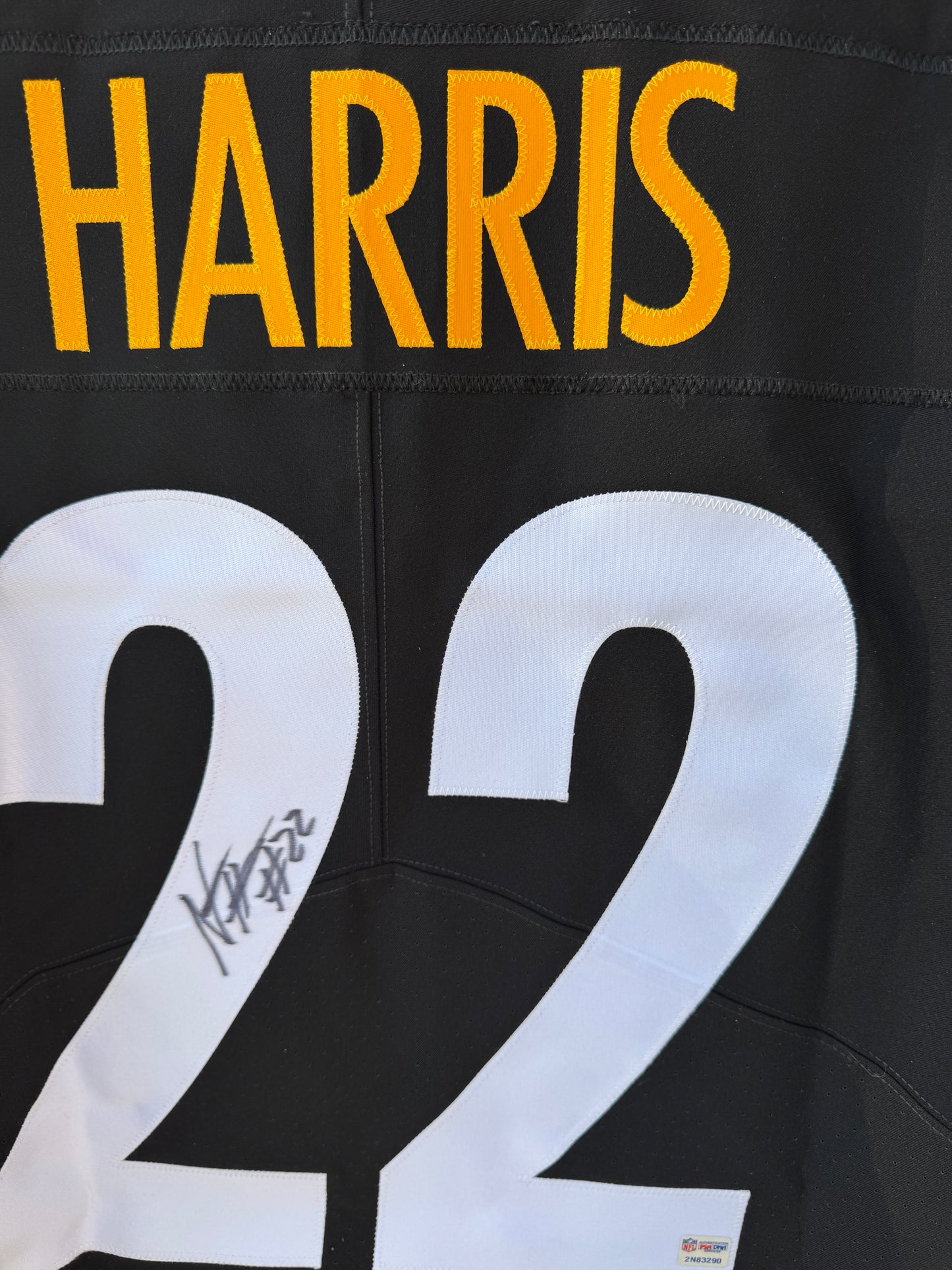 Najee Harris Signed ✍️ Pittsburgh Steelers Nike AUTHENTIC NFL Jersey - Rare 🖤💛