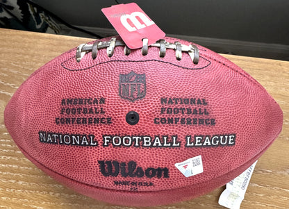Nick Chubb Signed Cleveland Browns Wilson Duke Football inc"Dawg Pound" Inscription Limited Edition of 6