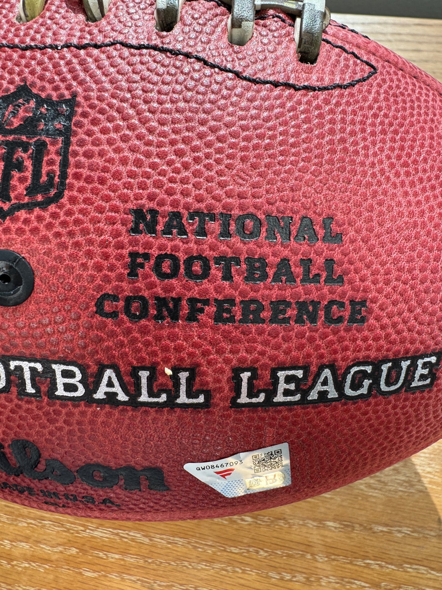Devonta Smith Signed✍️Philadelphia Eagles🦅Limited Edition Wilson Duke Ball🏈Inscription -Skinny Batman