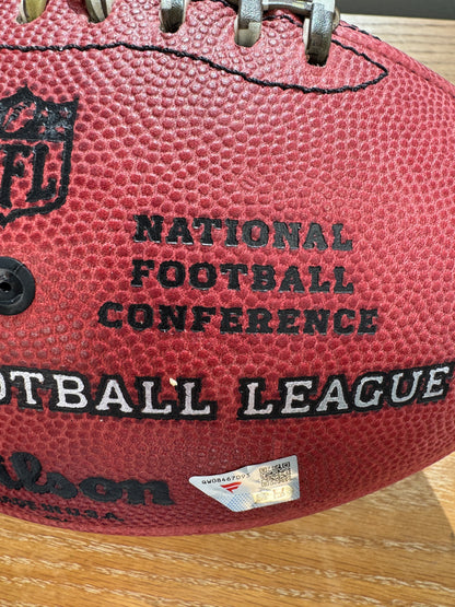 Devonta Smith Signed✍️Philadelphia Eagles🦅Limited Edition Wilson Duke Ball🏈Inscription -Skinny Batman