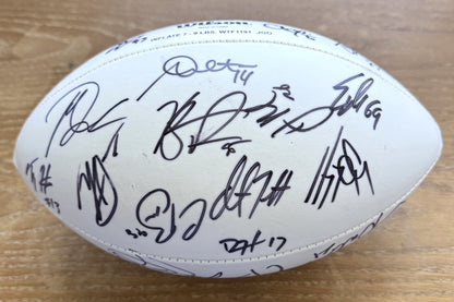 Wilson Pro Bowl Panel Ball Signed By Over 25 Players inc. Drew Brees, JJ Watt, Jason Kelce, TY Hilton, AJ Green, Andy Dalton, Andrew Luck, Calias Campbell & Pat Mcafee Also included is PSA Authenticity 🛡️
