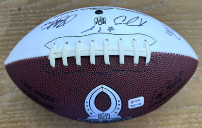 Wilson Pro Bowl Panel Ball Signed By Over 25 Players inc. Drew Brees, JJ Watt, Jason Kelce, TY Hilton, AJ Green, Andy Dalton, Andrew Luck, Calias Campbell & Pat Mcafee Also included is PSA Authenticity 🛡️