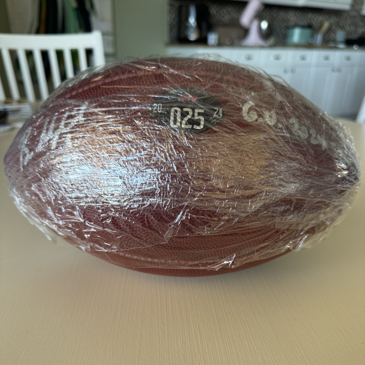 Baker Mayfield GAME USED💪Signed + Inscribed Wilson Duke Ball Tampa Bay Buccaneers 24-25 Szn Also includes Proof of Authenticity 🛡️