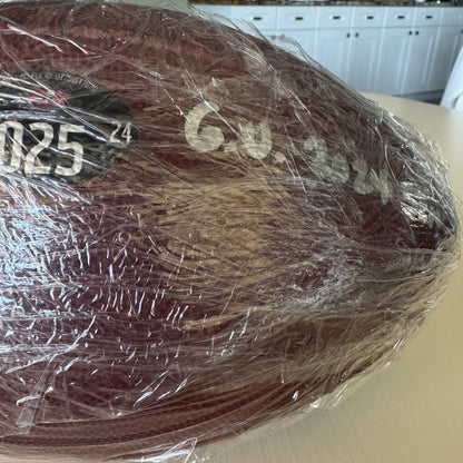 Baker Mayfield GAME USED💪Signed + Inscribed Wilson Duke Ball Tampa Bay Buccaneers 24-25 Szn Also includes Proof of Authenticity 🛡️