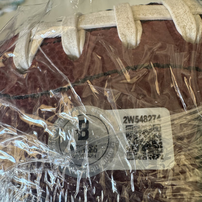 Baker Mayfield GAME USED💪Signed + Inscribed Wilson Duke Ball Tampa Bay Buccaneers 24-25 Szn Also includes Proof of Authenticity 🛡️