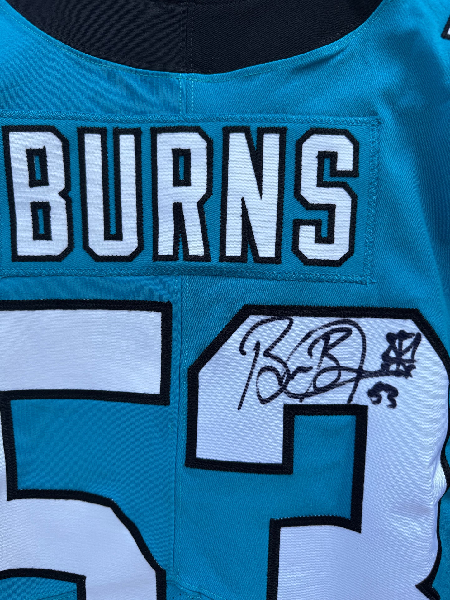 Brian Burns Hand-Signed✍️TEAM-ISSUED💪Carolina Panthers On-Field NFL Jersey PSA Certified