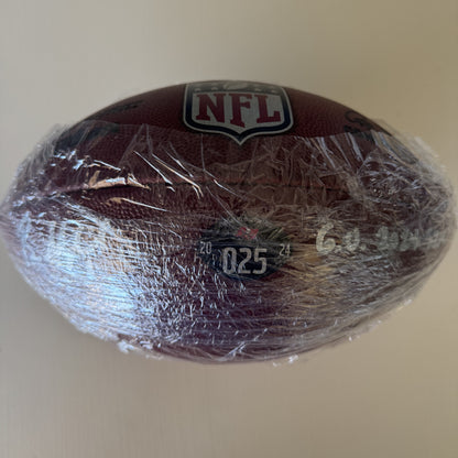 Baker Mayfield GAME USED💪Signed + Inscribed Wilson Duke Ball Tampa Bay Buccaneers 24-25 Szn Also includes Proof of Authenticity 🛡️