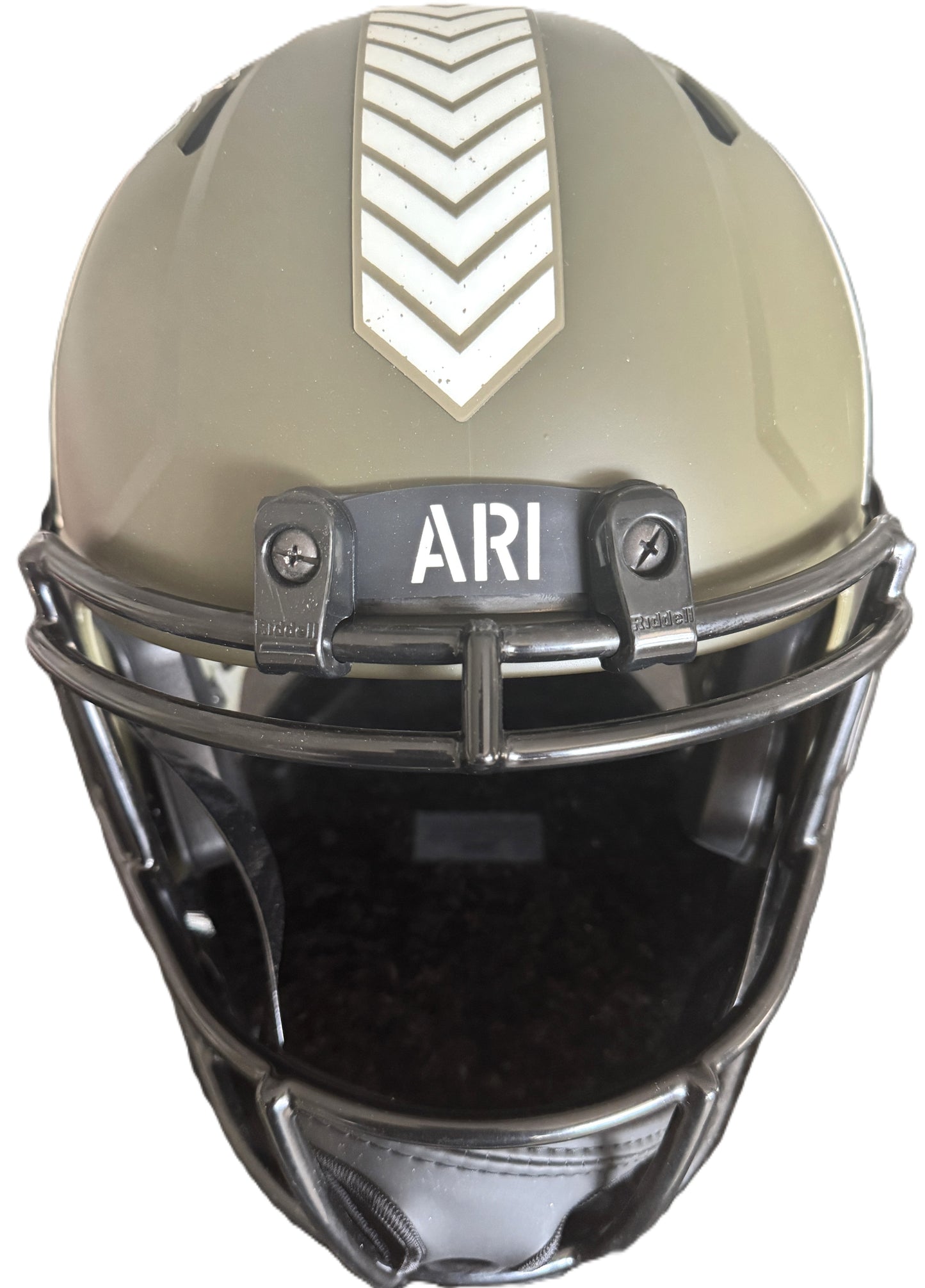J J Watt Signed🖊️Cardinals Full-Size Salute to Service💪Alternate Speed REPLICA Helmet🪖