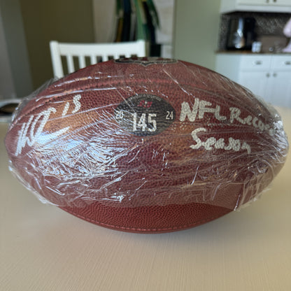 Mike Evans GAME USED Signed & Inscribed Tampa Bay Buccaneers Duke Football 24-25 Season Also includes Proof of Authenticity 🛡️