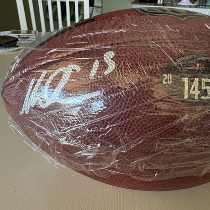 Mike Evans GAME USED Signed & Inscribed Tampa Bay Buccaneers Duke Football 24-25 Season Also includes Proof of Authenticity 🛡️