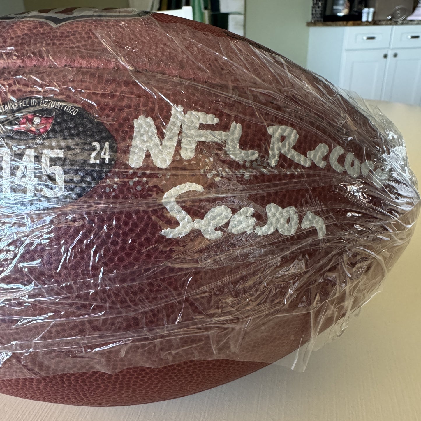 Mike Evans GAME USED Signed & Inscribed Tampa Bay Buccaneers Duke Football 24-25 Season Also includes Proof of Authenticity 🛡️