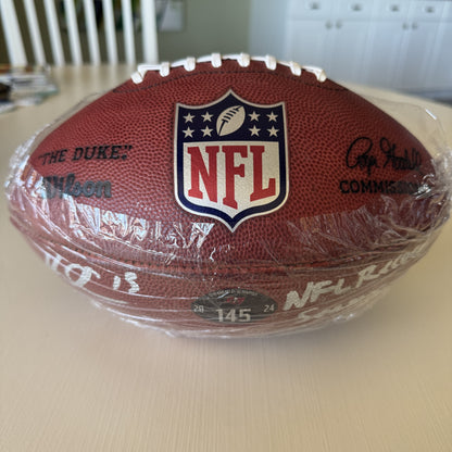 Mike Evans GAME USED Signed & Inscribed Tampa Bay Buccaneers Duke Football 24-25 Season Also includes Proof of Authenticity 🛡️