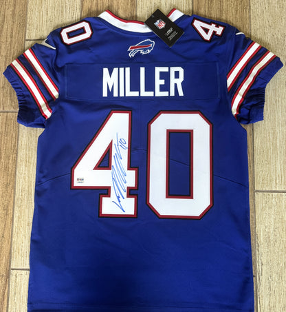 Von Miller Hand-Signed✍️ Buffalo Bills🦬AUTHENTIC Nike Jersey👕NFL Memorabilia
