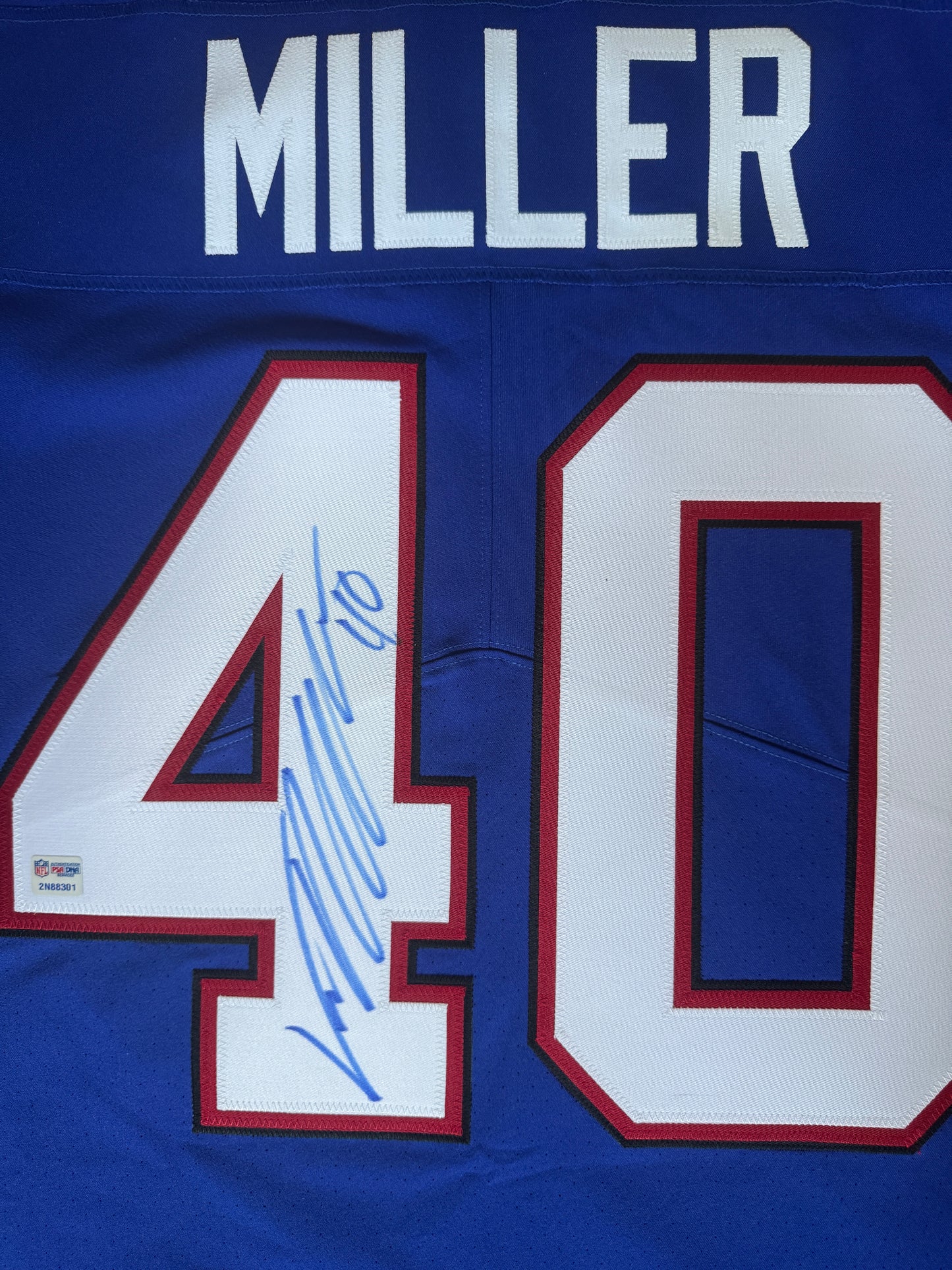 Von Miller Hand-Signed✍️ Buffalo Bills🦬AUTHENTIC Nike Jersey👕NFL Memorabilia