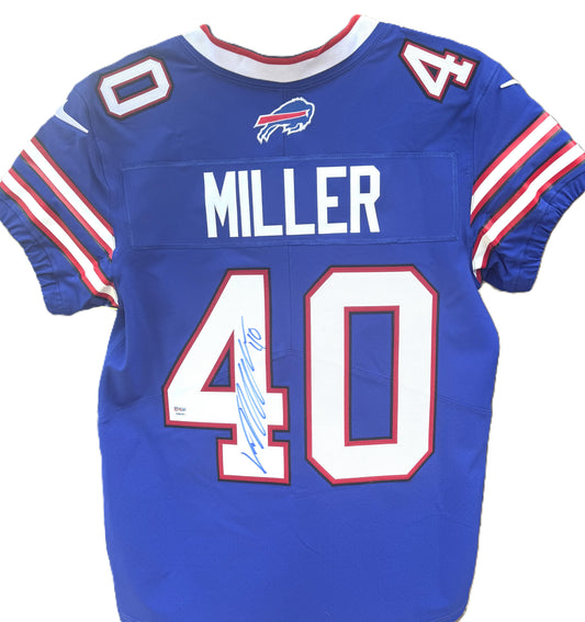 Von Miller Hand-Signed✍️ Buffalo Bills🦬AUTHENTIC Nike Jersey👕NFL Memorabilia