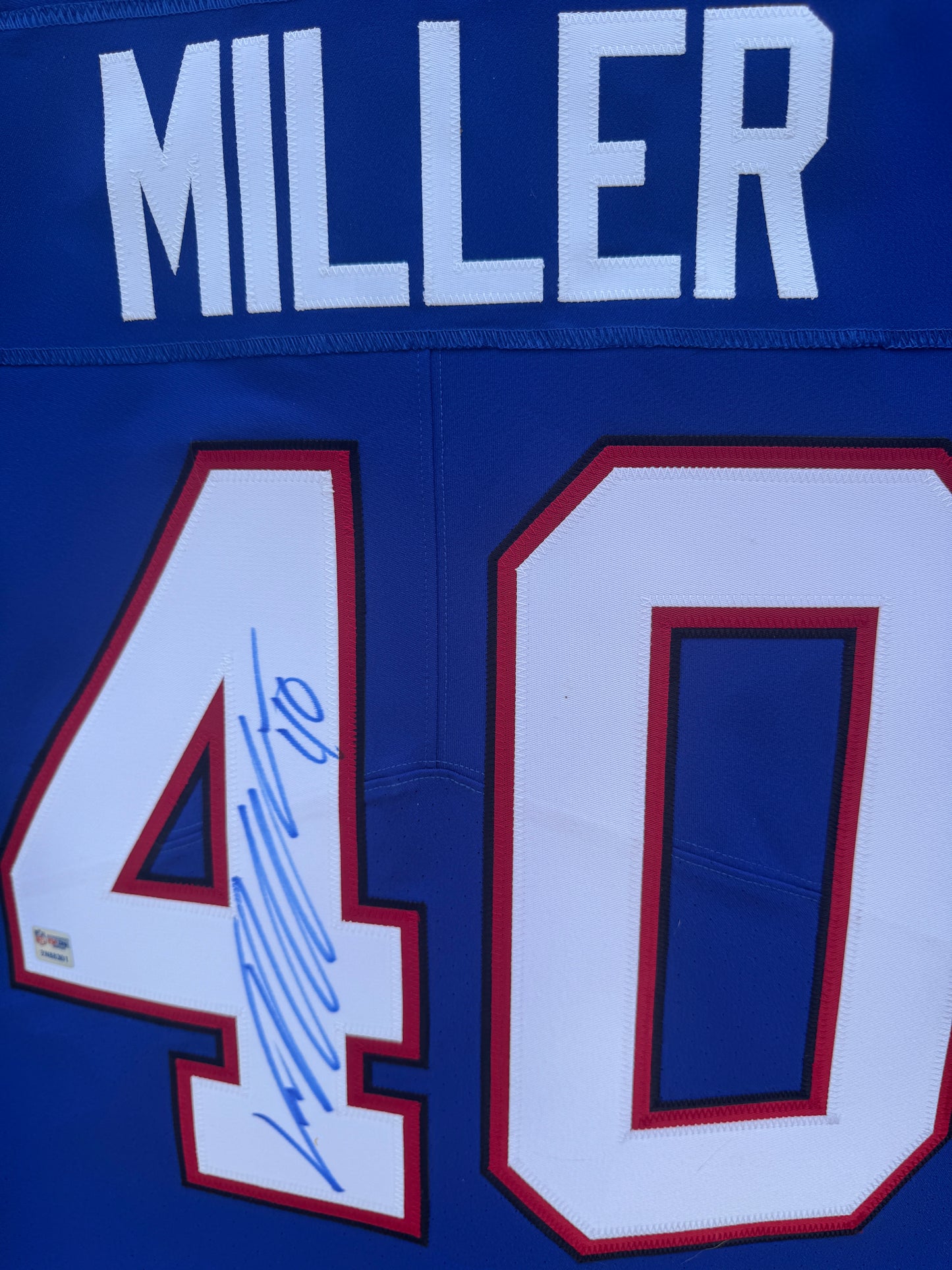 Von Miller Hand-Signed✍️ Buffalo Bills🦬AUTHENTIC Nike Jersey👕NFL Memorabilia