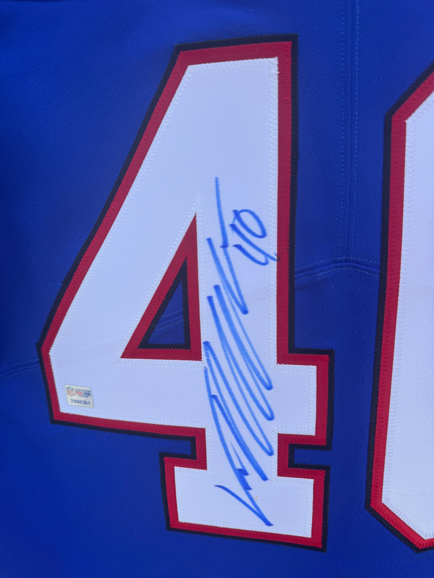 Von Miller Hand-Signed✍️ Buffalo Bills🦬AUTHENTIC Nike Jersey👕NFL Memorabilia