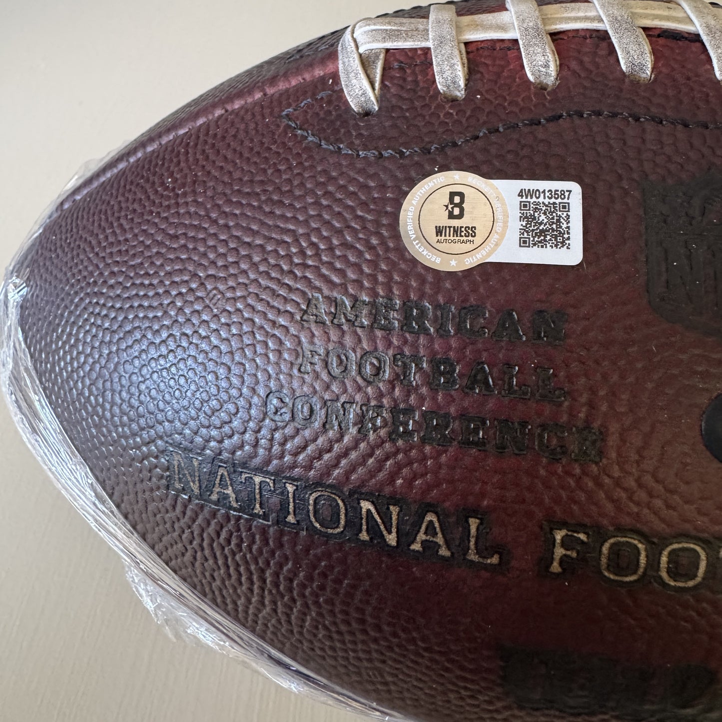Baker Mayfield GAME USED 09/28/2025 Signed & Inscribed Tampa Bay Buccaneers Ball vs Philadelphia Eagles Also includes Proof of Authenticity 🛡️