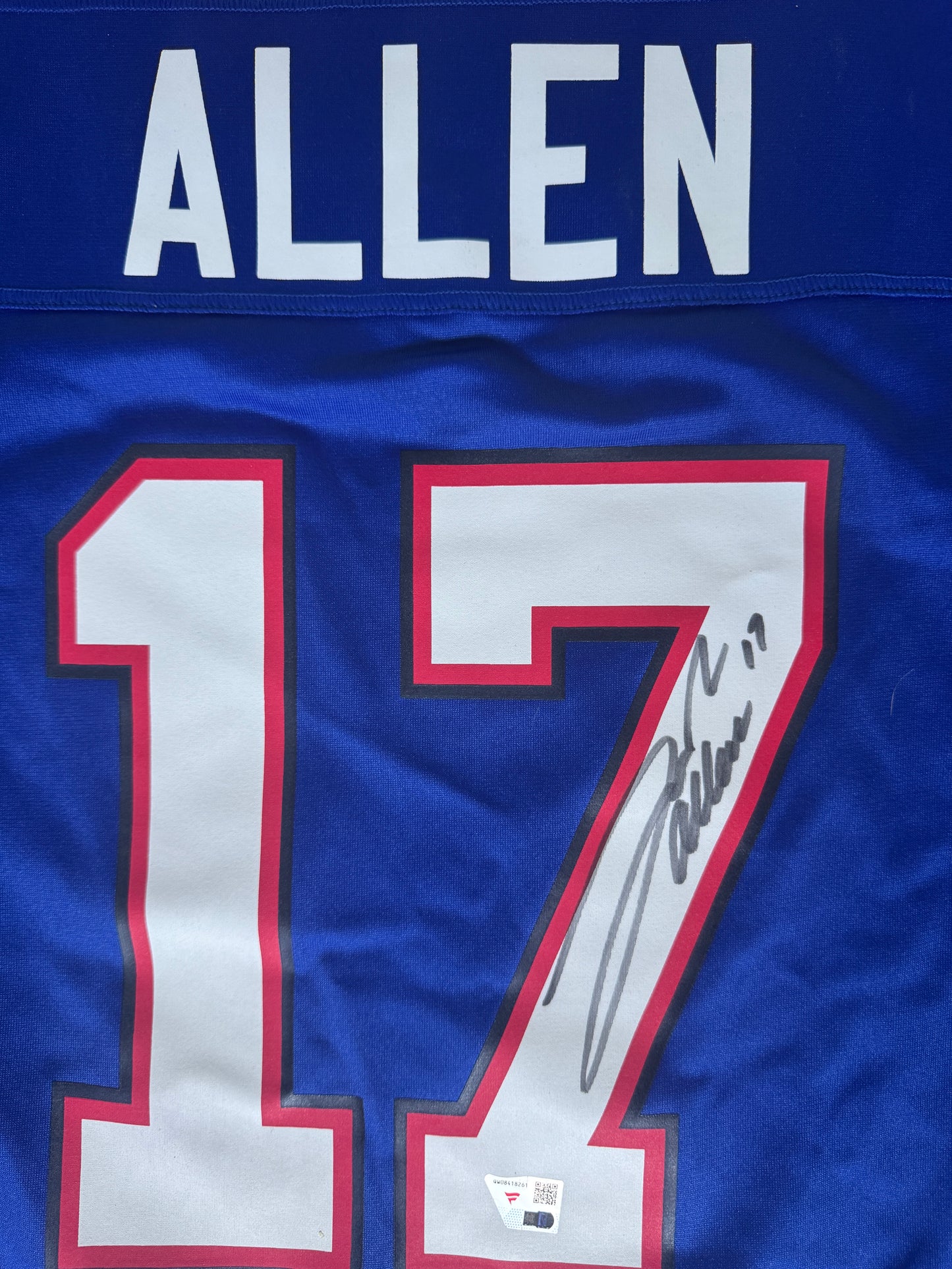 JOSH ALLEN Hand Signed ✍️ Buffalo Bills 🦬 Nike On-Field NFL Jersey 🏈 Includes Fanatics Authenticity
