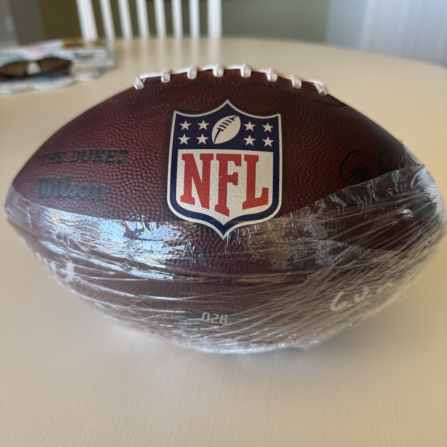 Baker Mayfield GAME USED 💪 09/07/25 Signed + Inscribed Ball Tampa Bay Buccaneers vs Atlanta Falcons Also includes Proof of Authenticity 🛡️