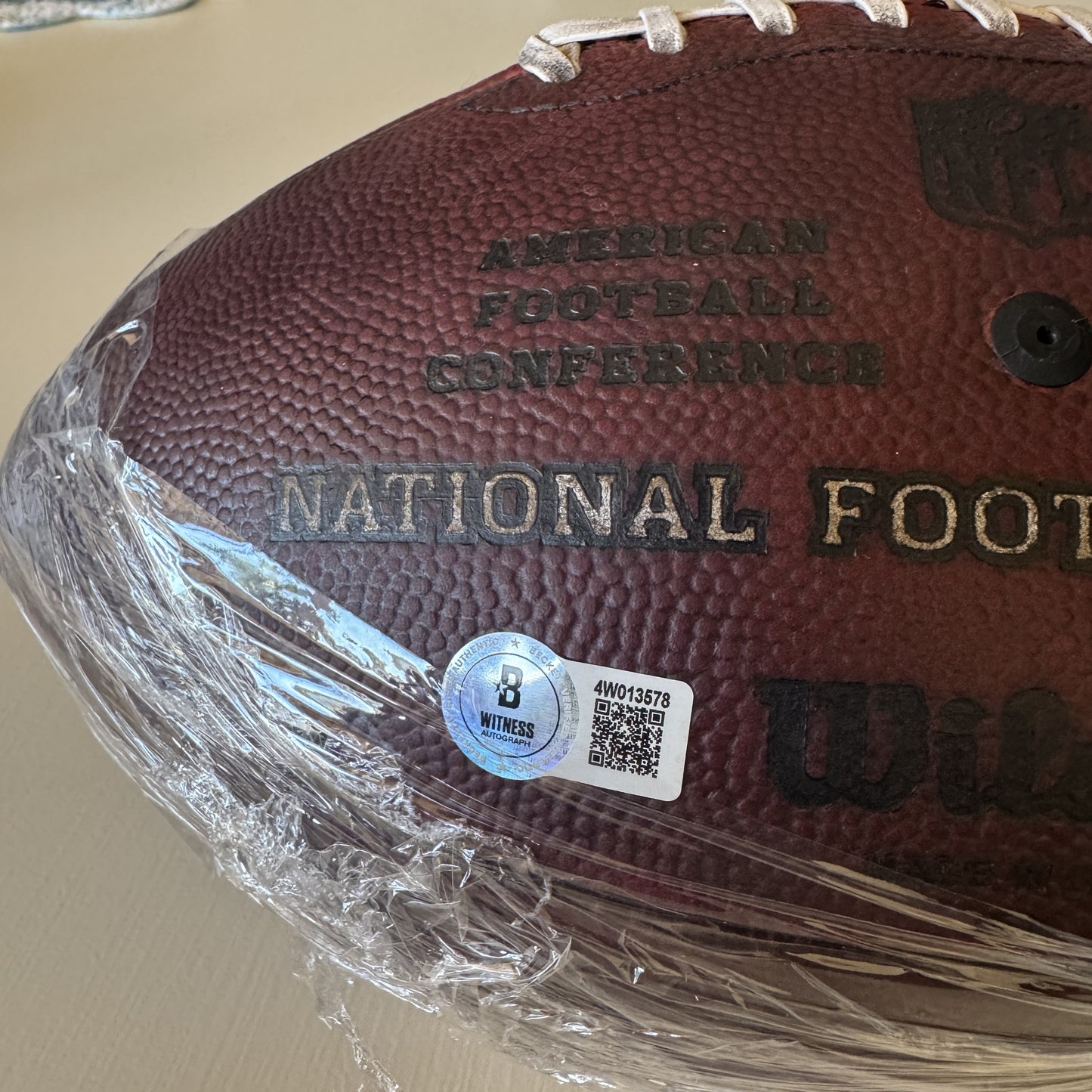 Baker Mayfield GAME USED 💪 09/07/25 Signed + Inscribed Ball Tampa Bay Buccaneers vs Atlanta Falcons Also includes Proof of Authenticity 🛡️