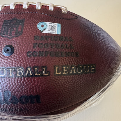 Baker Mayfield GAME USED 💪 09/07/25 Signed + Inscribed Ball Tampa Bay Buccaneers vs Atlanta Falcons Also includes Proof of Authenticity 🛡️