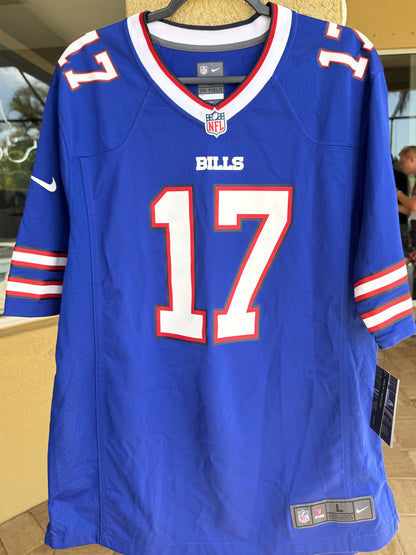 JOSH ALLEN Hand Signed ✍️ Buffalo Bills 🦬 Nike On-Field NFL Jersey 🏈 Includes Fanatics Authenticity