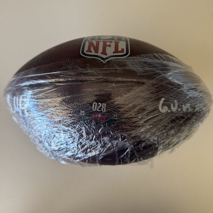 Baker Mayfield GAME USED 💪 09/07/25 Signed + Inscribed Ball Tampa Bay Buccaneers vs Atlanta Falcons Also includes Proof of Authenticity 🛡️