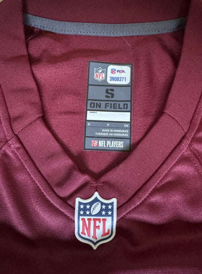 Jayden Daniels Hand-Signed 🖊️Washington Commanders Replica Draft NFL Jersey👕