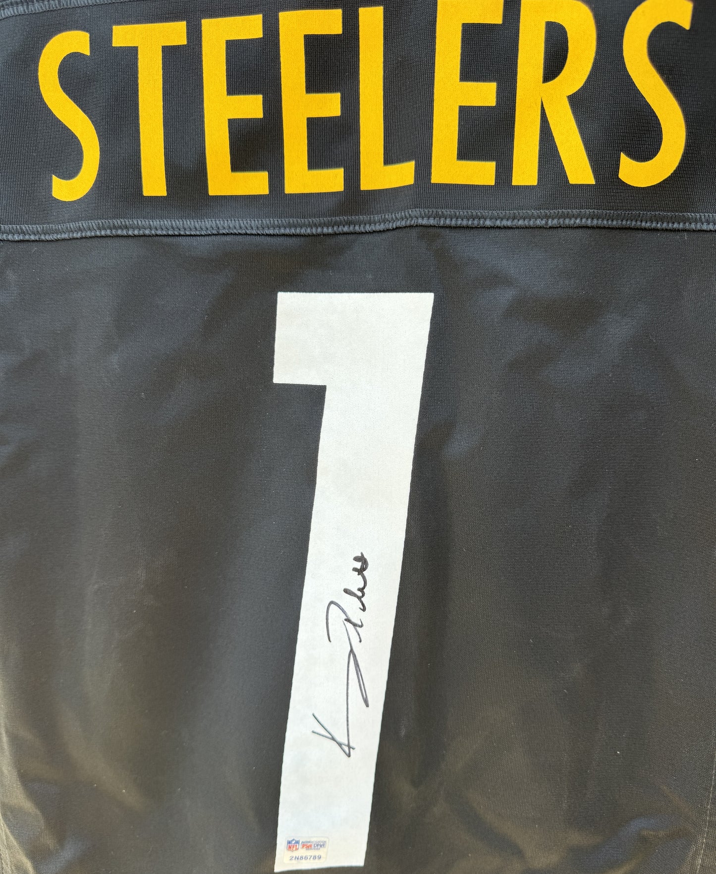 Kenny Pickett Signed🖊️Pittsburgh Steelers NFL Draft 2022 Replica NFL Jersey👕