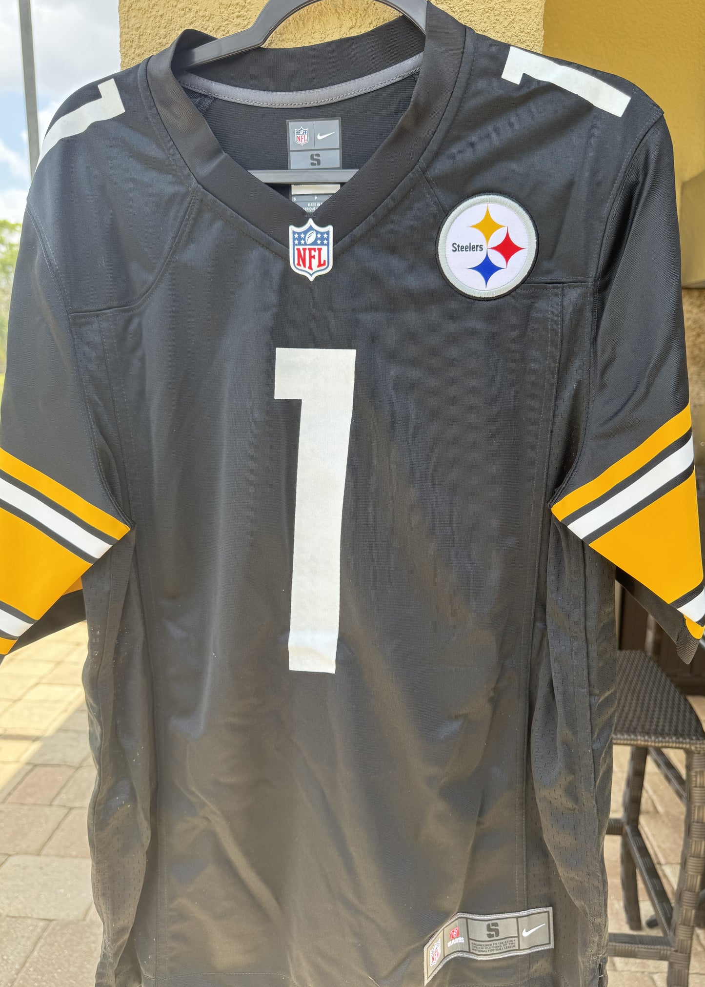Kenny Pickett Signed🖊️Pittsburgh Steelers NFL Draft 2022 Replica NFL Jersey👕