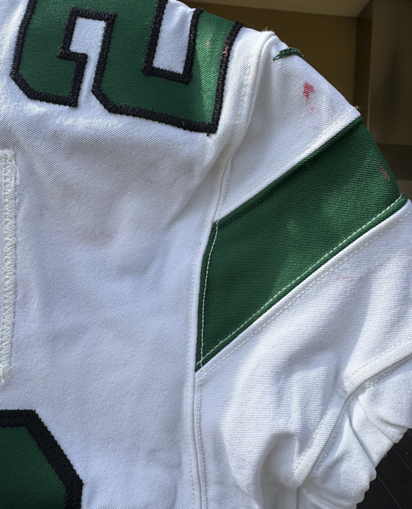 Arthur Maulet GAME WORN 💪 New York Jets Nike NFL Jersey 👕 vs. Buffalo Bills Also features official BWJ memorial patch + PSA COA🛡️