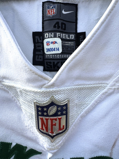 Arthur Maulet GAME WORN 💪 New York Jets Nike NFL Jersey 👕 vs. Buffalo Bills Also features official BWJ memorial patch + PSA COA🛡️