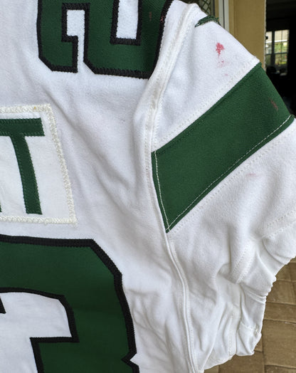 Arthur Maulet GAME WORN 💪 New York Jets Nike NFL Jersey 👕 vs. Buffalo Bills Also features official BWJ memorial patch + PSA COA🛡️