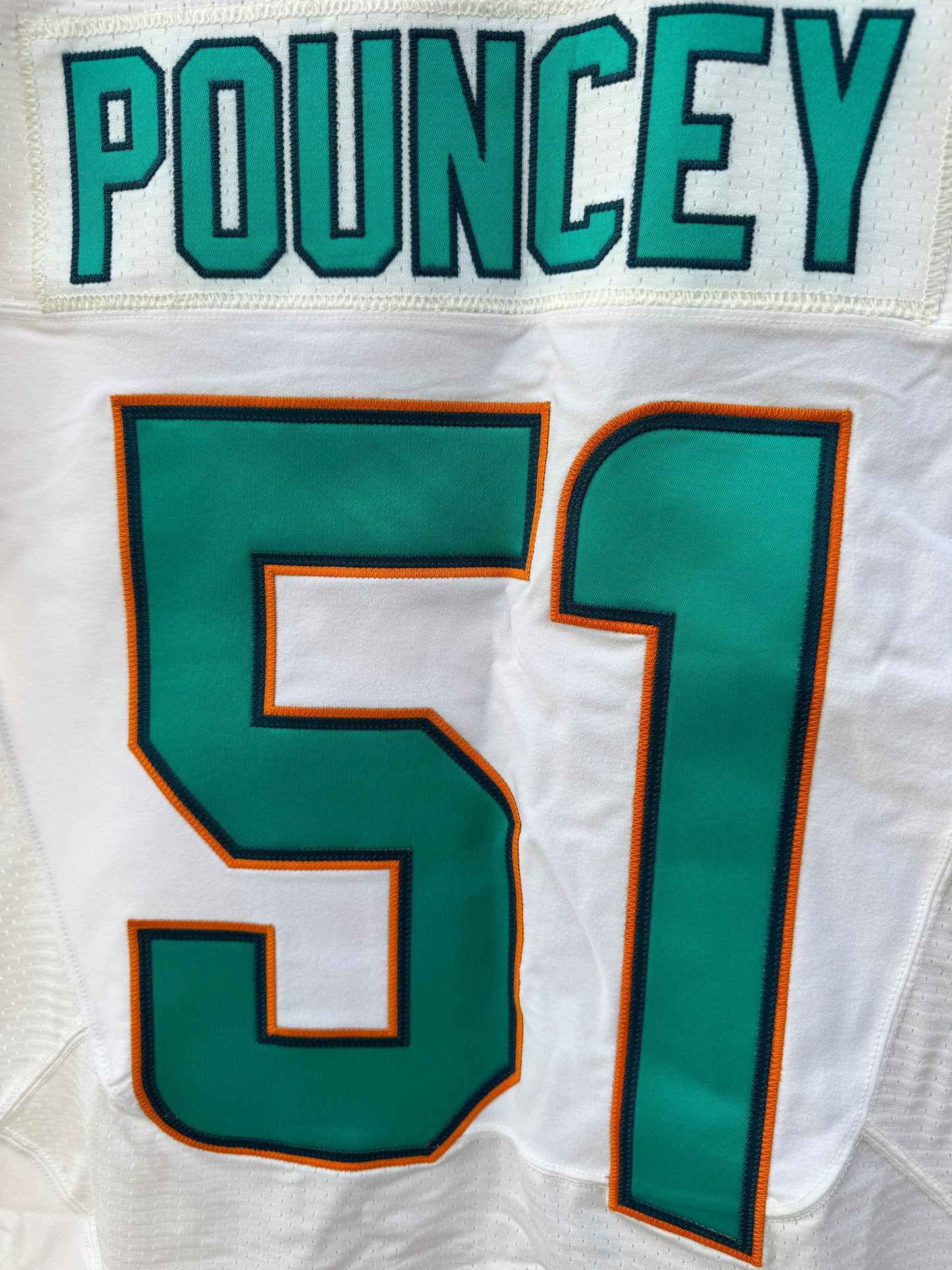 Mike Pouncey GAME/TEAM ISSUED Miami Dolphins 🐬 Nike On-Field NFL Jersey👕 Inc. PSA Authenticity 🛡️